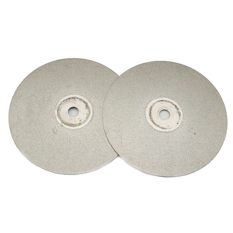 Алмазные шлифовальные диски с гальваническим покрытием, плоские круги для полировки драгоценных камней, камней