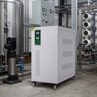 Convertisseur de tension AVR fiable, stabilisateur de tension triple SVC, bobine en cuivre AC haute efficacité pour machines importées TNS-40KVA
