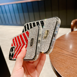 Bán Buôn Ốp Lưng Điện Thoại Cứng 2 Trong 1, Ốp Lưng Lấp Lánh Đính Kim Cương Giả Lấp Lánh Biểu Tượng Tùy Chỉnh Quảng Đông - Product Image 3