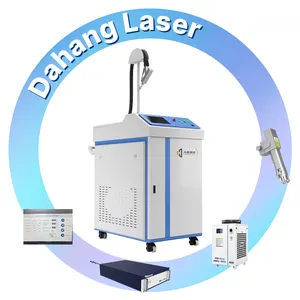 Metal cleaning machine by using fiber laser it can remove rust oil and paint on the surface of all kinds of metal steel