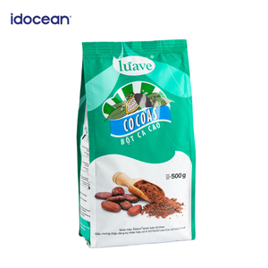 Poudre de cacao de haute qualité certifiée FSMA Ingrédients à forte saveur pour boissons Sachet de marque privée cru en vrac d'usine du Vietnam - Product Image 3
