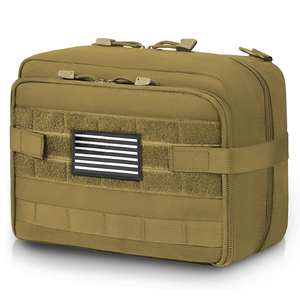 Trousse de premiers secours médicale d'été, légère, portable, compacte, avec système Molle, sac de sport, étanche, coque rigide, pour ambulance - Product Image 1