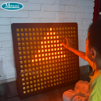 Peralatan Pelatihan Visual Ruang Sensorik Panel Lampu Sakelar LED Kuning Stimulasi Taktil Terapi Autisme Mainan Edukatif