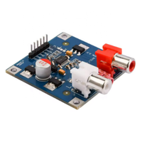 Modul Dekoder DAC PCM5102/PCM5102A 32Bit 384K, Papan Dekoder DAC PCM5102, Penganalisa Audio, Dekoder I2S, Pemutar