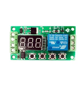 1 Channel Delayed Power Off Trigger Cycle Timing Circuit 5-20V Switch Relay Delay Module Time