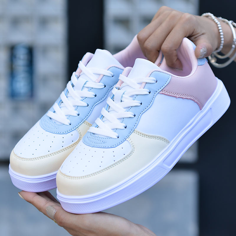 Hot Sale Fashion Skateboarding Shoes for Women Comfortable Flat