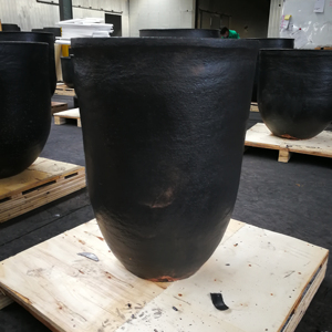 Tasse en graphite de haute qualité, résistante à l'érection pour fonte de l'<span class=keywords><strong>aluminium</strong></span> - Product Image 1