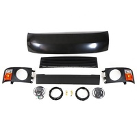 4x4 hors route pièces automobiles autres accessoires extérieurs capot moteur grille en plastique pare-chocs avant Kits de carrosserie adaptés pour Hiace 2012-2018