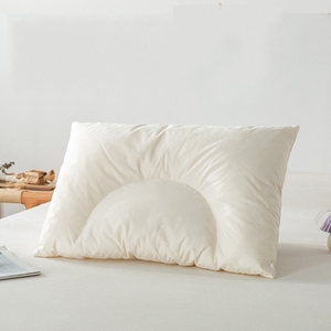 100% algodón Protector de sueño para recién nacidos Almohada de cabeza infantil de punto con relleno de fibra reciclada ecológica Aprobado por Oeko-Tex - Product Image 4