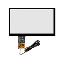 Panel Táctil Capacitivo ZKDISPLAY de Tamaño Personalizado de 4.3 a 65 Pulgadas con Interfaz I2C/USB y Controlador IC GT911/ILI2511 con Cable FPC