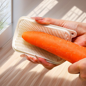 Cepillo de Silicona para Limpieza de Frutas y Verduras, Multifuncional, para Cocina, para Limpiar Fácilmente Patatas y Zanahorias - Product Image 4