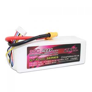 Cnhl G + Plus 4000Mah 22.2V 6S 55c แบตเตอรี่ Lipo พร้อมปลั๊ก Xt90 - Product Image 1