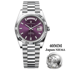 PAGANIDESIGN 1783 Nouvelle montre automatique pour homme 40 mm Mode Étanche Calendrier Semaine Réserve de marche Mouvement mécanique - Product Image 3