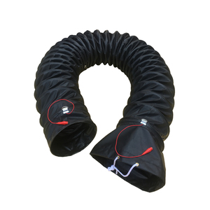 Tuyau de ventilation flexible en PVC anti-corrosion, anti-alcali, antistatique, isolant et antidéflagrant pour conduites d'air - Product Image 3
