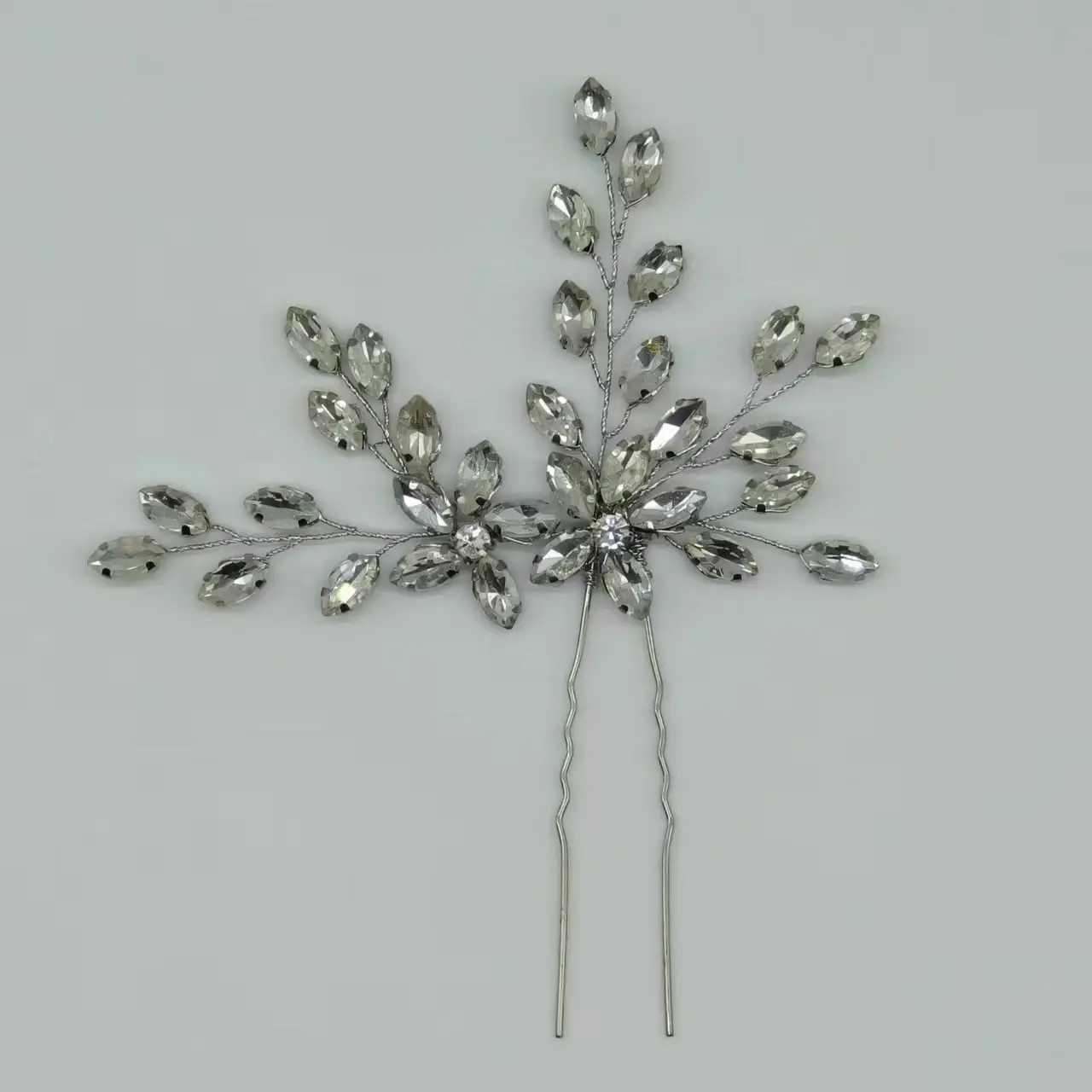 New Style Bridal Pearls Hair Pin Handmade U Shape Gold Hair Pin Wedding Hair Jewelry