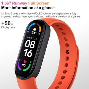 <span class=keywords><strong>Xiaomi</strong></span> – Bracelet connecté <span class=keywords><strong>Mi</strong></span> <span class=keywords><strong>Band</strong></span> <span class=keywords><strong>6</strong></span>, Version Standard originale, moniteur d'activité physique, plein écran de 1.56 pouces, montre de Sport - Product Image 5