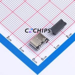 TYPEC-251Y-ARP6L65 USB Connector SMD Connector ( Connector Type: Type-C )( Gender: Female )( Mounting Type: Vertical Mount ) - Product Image 2