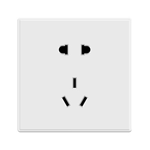 <b>Touch</b> Control Wall <b>Switch</b> Single Pole 5 Outlets PC Material IP20 For Home Use - Product Image 4