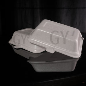 Boîte alimentaire jetable, conteneurs de repas en mousse, assiettes en mousse, boîtes à repas, boîte à lunch, boîte à lunch à trois compartiments - Product Image 1