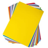 Vente chaude 120gsm 160gsm 180gsm 230gsm 300gsm A4 papier de construction papier cartonné papier de carton coloré