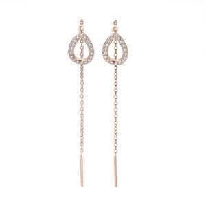 Pendientes Largos de Aleación con Diseño de Gota de Agua y Borlas para Mujer, de Moda, de <span class=keywords><strong>KILLY</strong></span> BILLY, Accesorio Fino con Cara de Joker, Tentación - Product Image 4