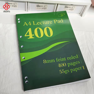 Nhà Máy bán hàng trực tiếp mỏng sắc nét A4 da Bìa may ràng buộc giá trị cao dày sinh viên đơn giản dự thảo máy tính xách tay - Product Image 5