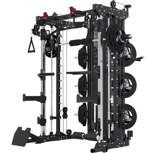 Fitness ekipmanları makine çelik ev kapsamlı eğitmen Gantry portal kombinasyonu Triceps eğitmen 70*2 ağırlık yığını evrensel - Product Image 1