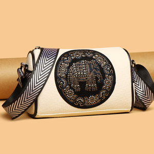 Fashionable Vintage Lady Portable Women's Shoulder <b>Bag</b> with Zip Closure Anti-Theft Design for Daily Use 7137 - Product Image 5