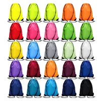 Sac à cordon imprimé avec logo personnalisé en gros, sac à cordon en polyester pour les cours de fitness, les événements et les cadeaux promotionnels d'entreprise