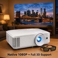 Proyektor 4K Proyektor Proyektor Luar Ruangan Proyektor Video Film Proyektor Full HD Home Cinema Proyektor 720P Nirkabel