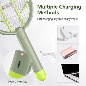 Cho dayoung 12 Wát công suất cao Vỉ Đập điện LED muỗi vợt với Killer hiệu ứng cho trong nhà ngoài trời văn phòng nhà bếp sử dụng mùa xuân - Product Image 2