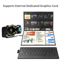 12a generazione Intel Core I7 doppio schermo da 16 pollici con pannello IPS inglese tastiera Wireless funzionalità Notebook da gioco