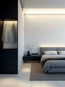 Armarios de Madera Versátiles para Oficinas en Casa, Escuelas, Hoteles y Apartamentos - Armarios Versátiles para Diversos Espacios para Dormitorios - Product Image 3