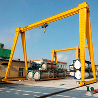 Portique monopoutre à capacité nominale personnalisée pour la manutention de coffrage préfabriqué en chantier