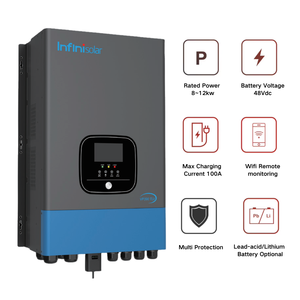 Convertisseur de fréquence basse puissance personnalisé <span class=keywords><strong>10KW</strong></span> 48V 120V/240V à phase divisée, onde sinusoïdale pure, pour projet solaire au Venezuela - Product Image 3