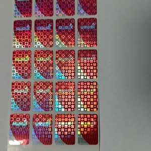 Etiquetas de Seguridad Holográficas Anti-Falsificación, Etiquetas de Garantía Anulable, Número de Serie para Protección Contra Falsificaciones de Jugos - Product Image 4