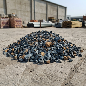 Minerai de manganèse de haute qualité 42% MnO2 |   Approvisionnement en gros pour l'industrie des alliages d'acier |   Pierre de manganèse naturelle en morceaux, exportation, taille 10-100 mm, 3% de teneur en manganèse | - Product Image 3