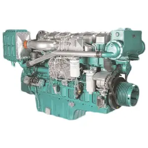 Sinooutput เครื่องยนต์ทางทะเลดั้งเดิม Yuchai YC6T 380-540hp 6 สูบอินไลน์เครื่องยนต์ในตัวสี่จังหวะระบายความร้อนด้วยน้ํา