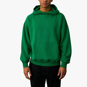 High Quality 420GSM Heavyweight Cotton Hoodie Oversized Unisex Streetwear Puff Print Custom Logo Pullover Hoodies Bulk Orders - Product Image 2