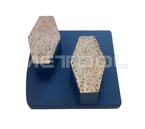 13mm Double Shoes Diamond Tools Grinding Blocks For Scanmaskin