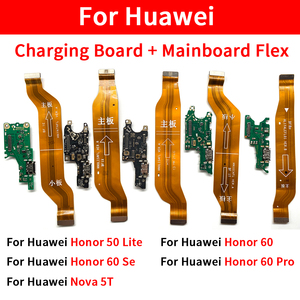 Di alta qualità del telefono cellulare Flex connettore Dock scheda madre Flex per <span class=keywords><strong>Huawei</strong></span> Mate 50 Pro P50 Honor 50 60 Lite Pro Se Nova 5T - Product Image 2