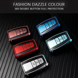 Accessoires automobiles Amazon Hot, porte-clés de voiture en TPU pour <span class=keywords><strong>Toyota</strong></span> Camry 2017 2018 CHR Prius <span class=keywords><strong>Corolla</strong></span> RAV4, design mécanique, étui de protection pour clé - Product Image 2