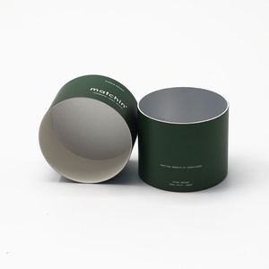 Envase de Cartón Biodegradable para Matcha en Polvo, con Diseño Personalizado Impreso Digitalmente, Económico - Product Image 3
