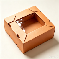 Carton à fruits blanc de haute qualité et exquis, boîte cadeau pour fruits personnalisée avec fenêtre