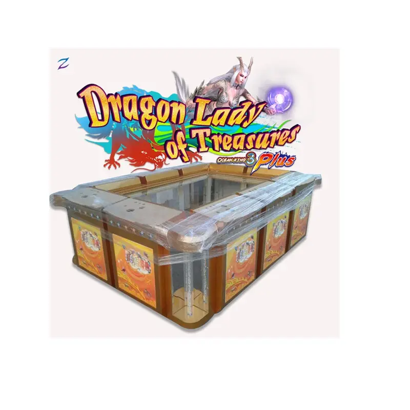 Hot Sale 8 Players Skill Game Machine Ocean King 3 Dragon Lady of Treasure Fish Table Game