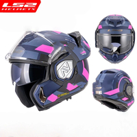 Casque intégral modulable LS2 FF906 Advanced, casque de moto à double face, homologué ECE