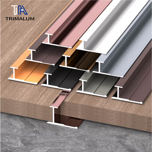 Chuyên nghiệp h loại hợp kim nhôm cạnh TRIM cho ẩn đường may tường ốp hệ thống - Product Image 1