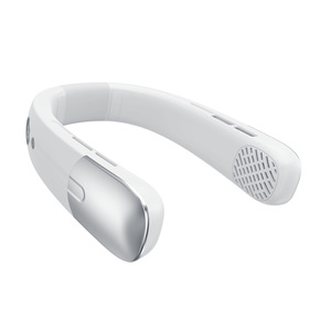 Ventilador mini portátil premium OEM sin aspas, colgante, con pantalla digital - Product Image 1