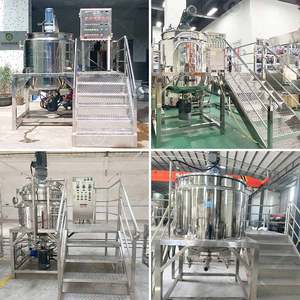 Mélangeur pour réservoir de mélange, mélangeur d'émulsification cosmétique à haut cisaillement, machine de fabrication d'émulsification sous vide avec lavage liquide - Product Image 2