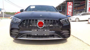 Calandre avant en fibre de carbone, grille avant pour mercedes benz <span class=keywords><strong>classe</strong></span> E W213, à partir de <span class=keywords><strong>2021</strong></span>, GT/<span class=keywords><strong>AMG</strong></span> - Product Image 5